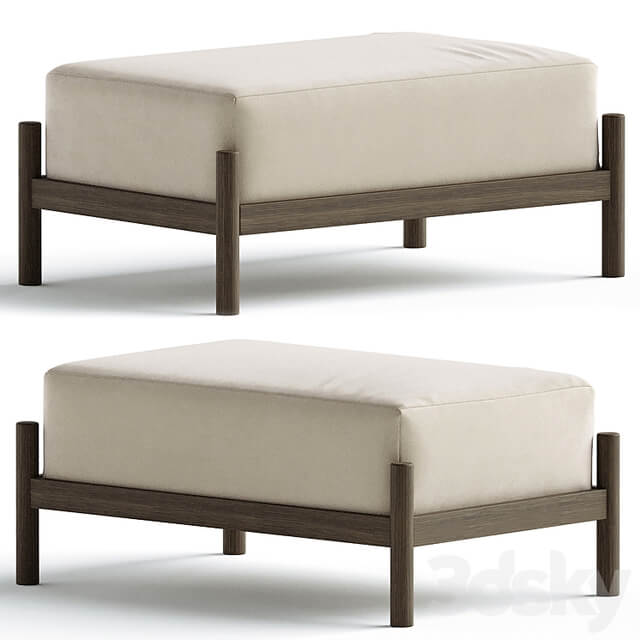 SANTO RECTANGULAR OTTOMAN HANDCRAFT