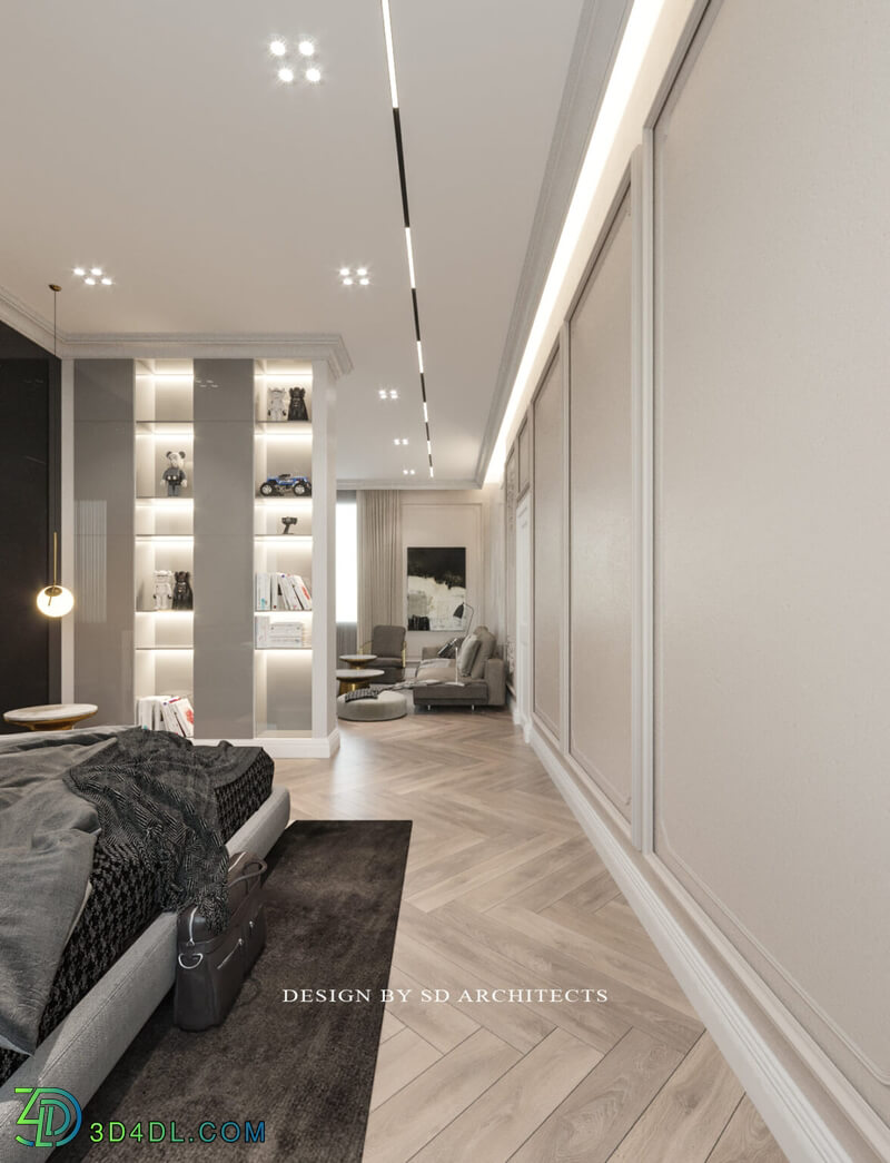 3D Interior Apartment 146 Scene File 3dsmax By Huynh Si Dan