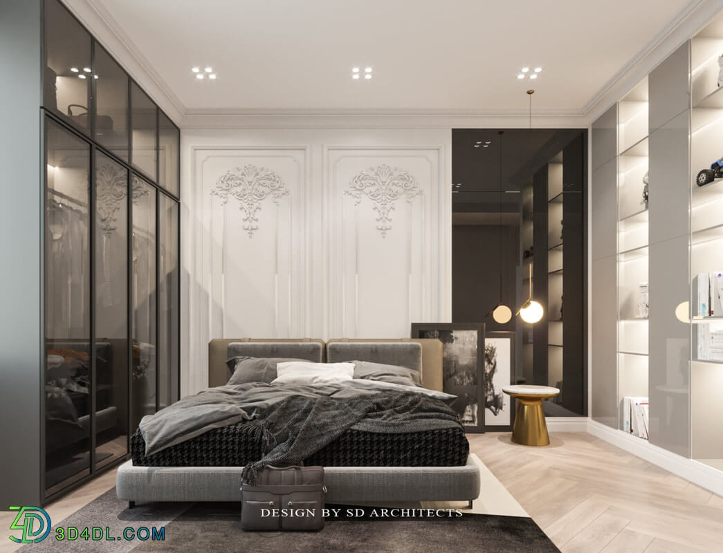 3D Interior Apartment 146 Scene File 3dsmax By Huynh Si Dan