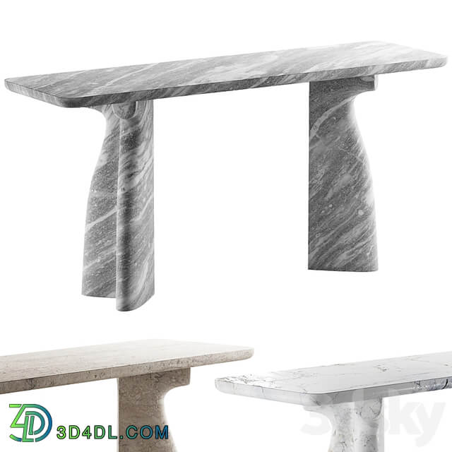 377 Collection Particulière CHESS console table by Mathieu Delacroix