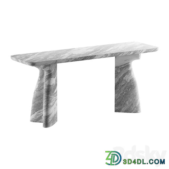 377 Collection Particulière CHESS console table by Mathieu Delacroix