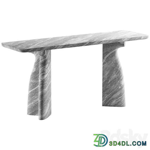 377 Collection Particulière CHESS console table by Mathieu Delacroix