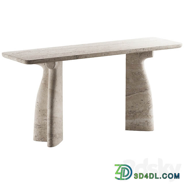 377 Collection Particulière CHESS console table by Mathieu Delacroix