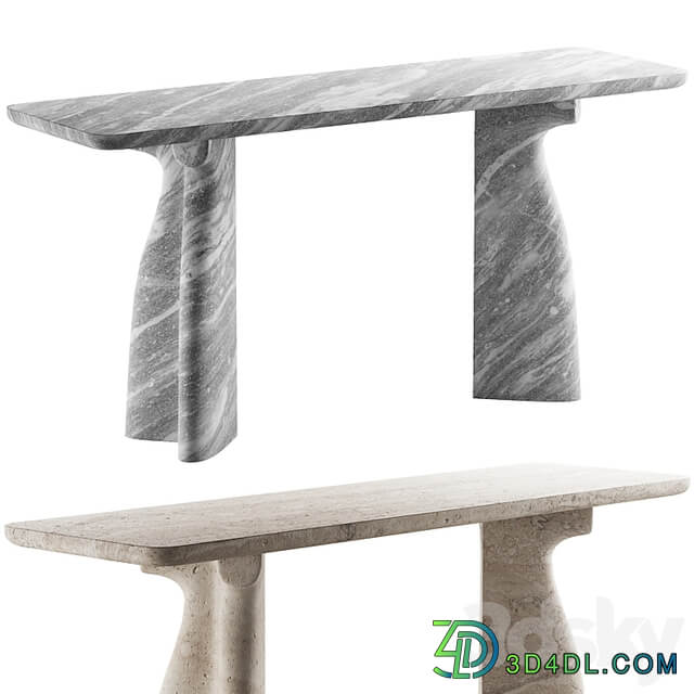 377 Collection Particulière CHESS console table by Mathieu Delacroix