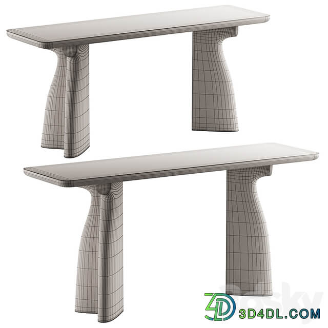 377 Collection Particulière CHESS console table by Mathieu Delacroix