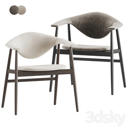 Masculo Dining Chair by Gubi 