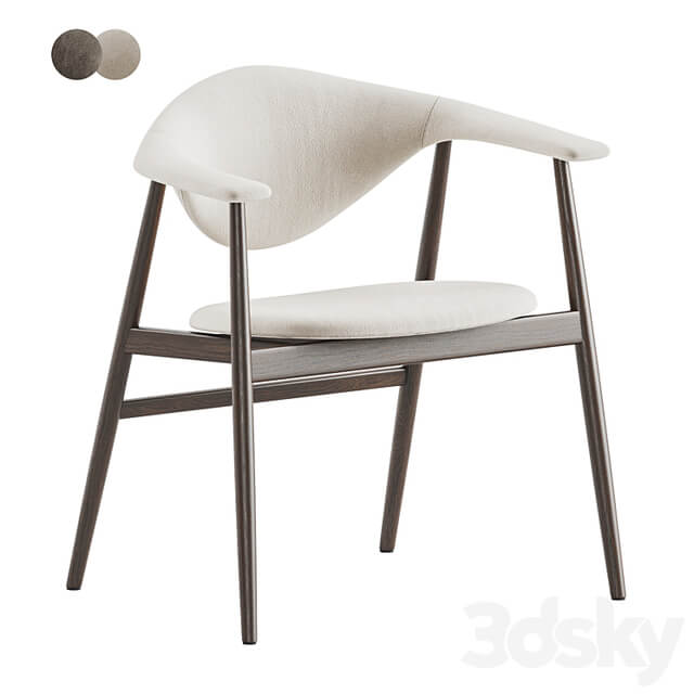 Masculo Dining Chair by Gubi