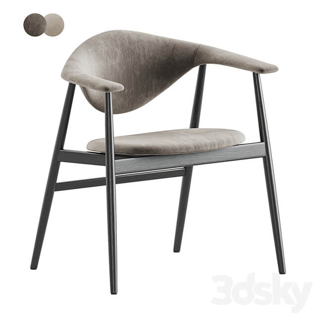 Masculo Dining Chair by Gubi