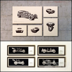 The picture in the frame a collection of 81 