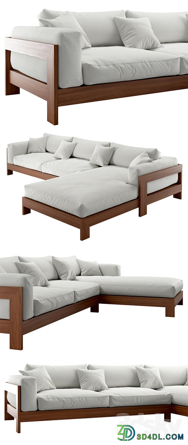 Caleb L Shaped Sofa