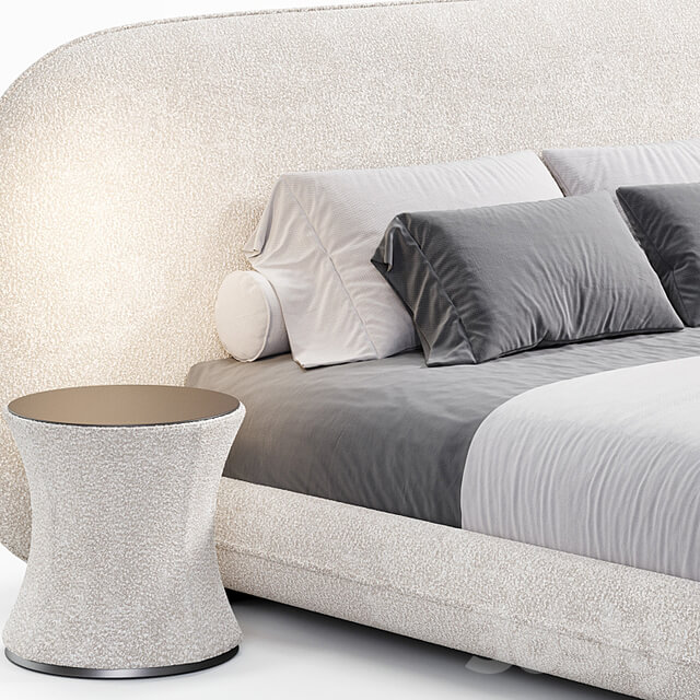 Bari bed by Como Casa
