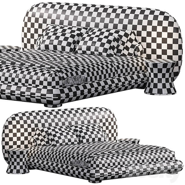 Bari bed by Como Casa