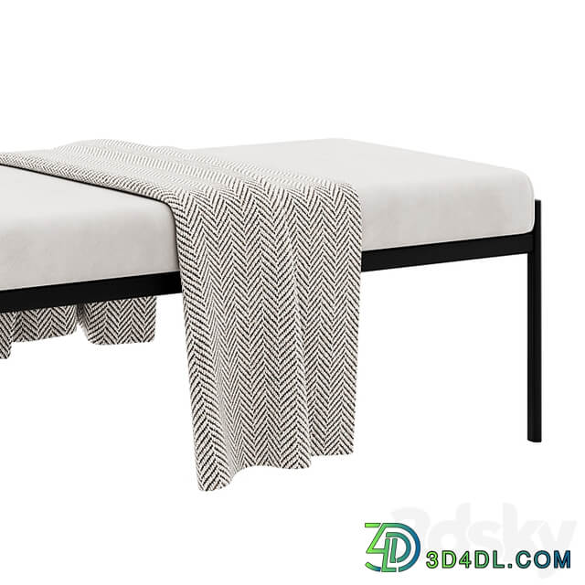 Triple bench Kiki by Artek