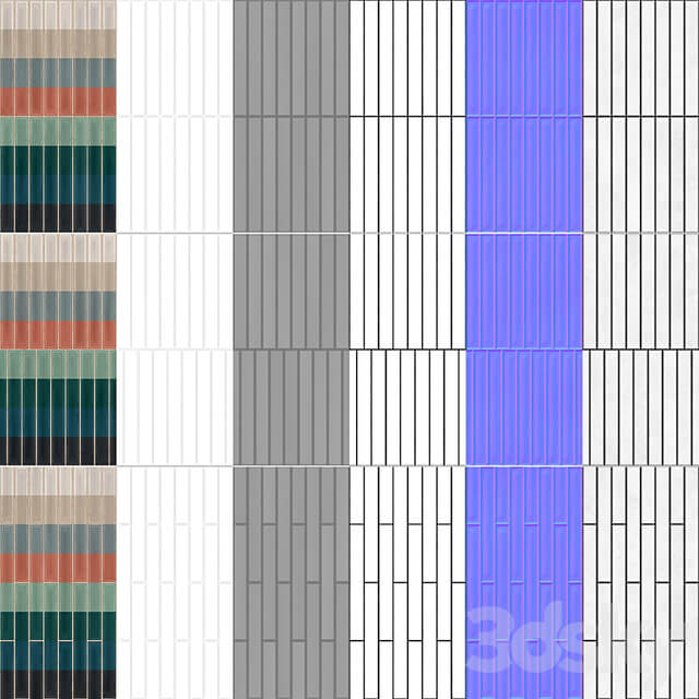 Ceramic Tiles Set 024