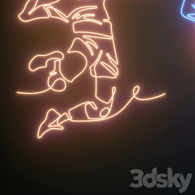 Light modules Set 176 Neon