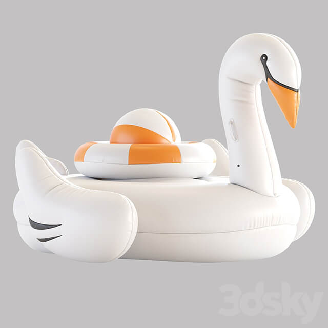 Swan Pool Float
