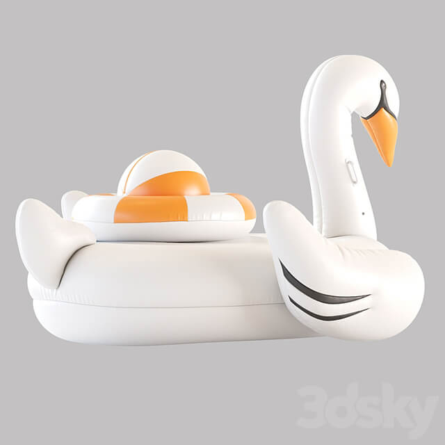 Swan Pool Float