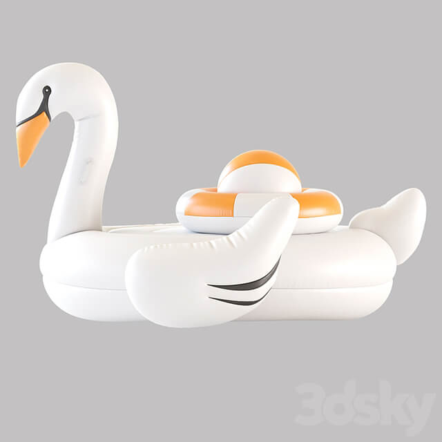 Swan Pool Float