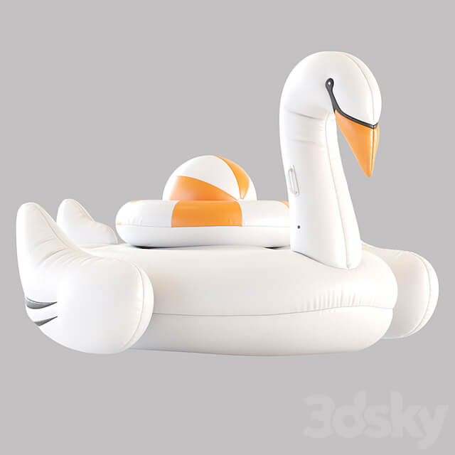 Swan Pool Float