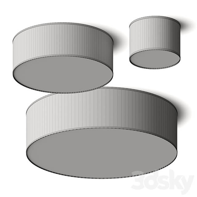 CB2 Boom Drum Ceiling Lamp