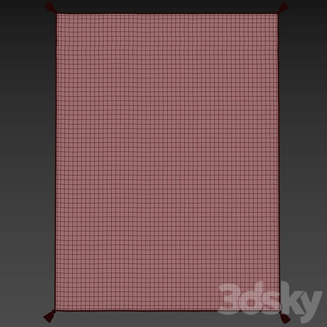 Polka dot carpet with pompoms Zara Home Colored Polka Dot Pompom