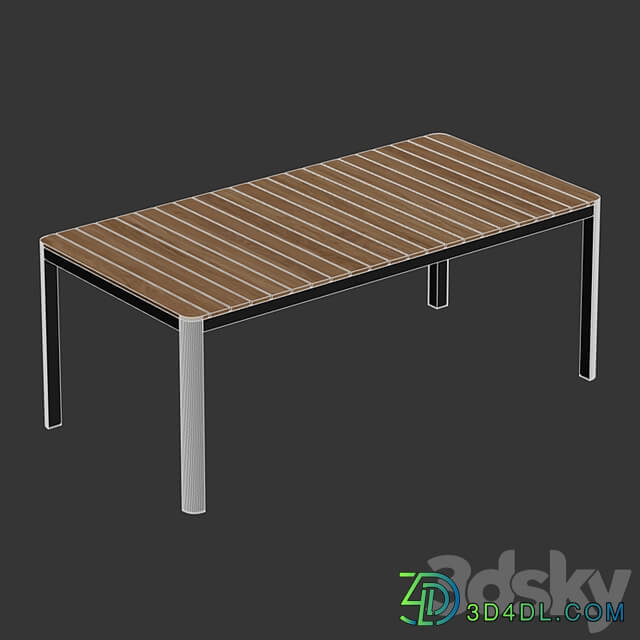 Kave Home Bona, Solid table