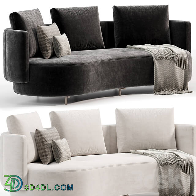 TORII BOLD Curved Sofa by Minotti