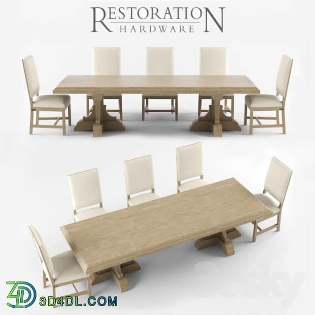 Table Chair 17TH C. FRENCH BASTIDE OAK RECTANGULAR DINING TABLE