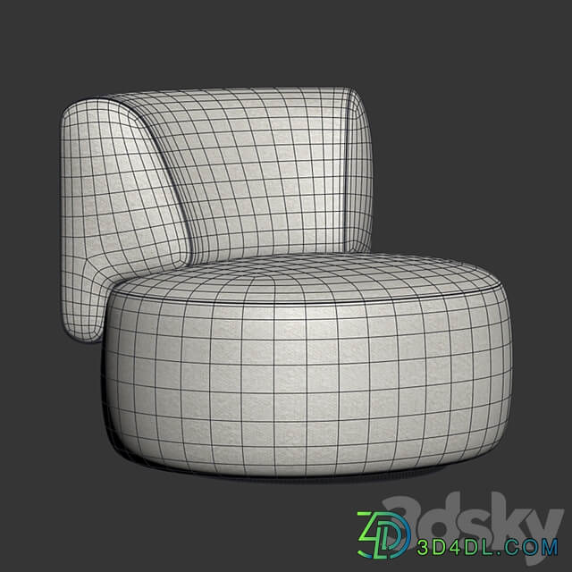 Collection Particulière LEK, Armchair by Christophe Delcourt