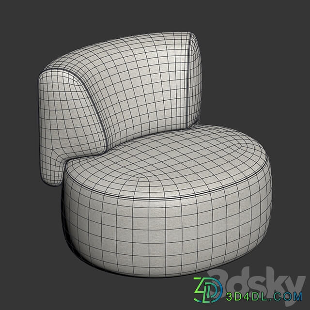 Collection Particulière LEK, Armchair by Christophe Delcourt