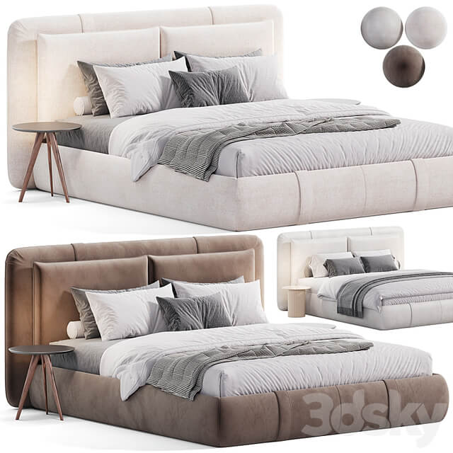 Donovan bed by Sicis