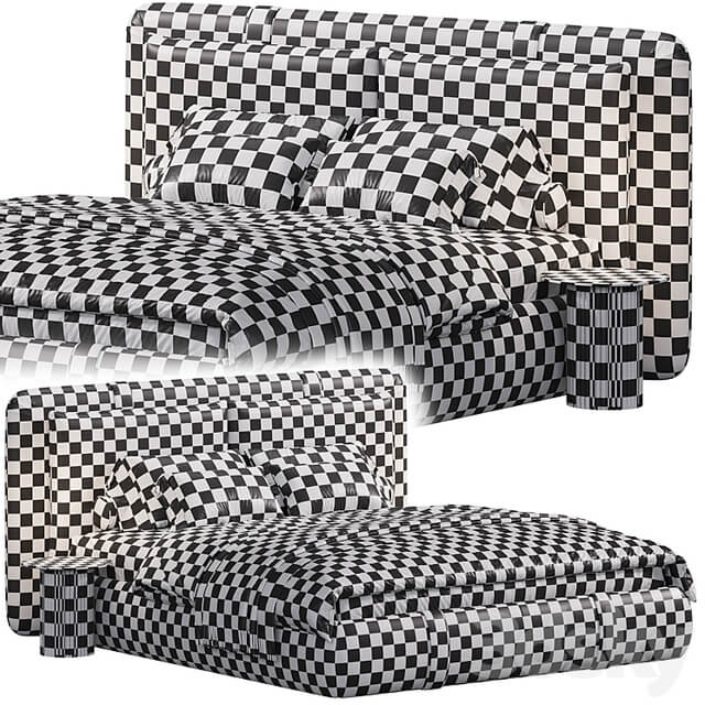 Donovan bed by Sicis
