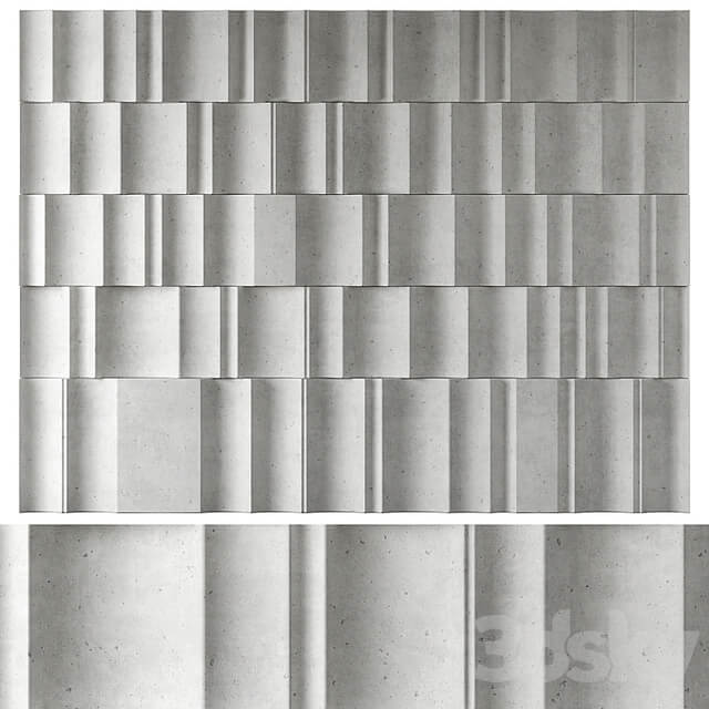 Stone Wave Wall Panel