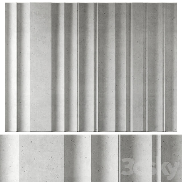 Stone Wave Wall Panel