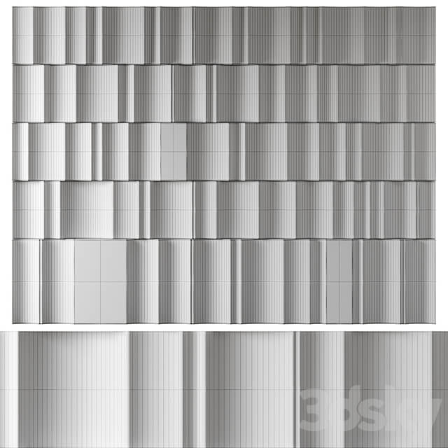 Stone Wave Wall Panel
