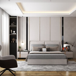 3D Interior Scenes File 3dsmax Model Bedroom 312 By My Huynh 