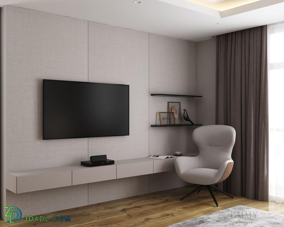 3D Interior Scenes File 3dsmax Model Bedroom 312 By My Huynh