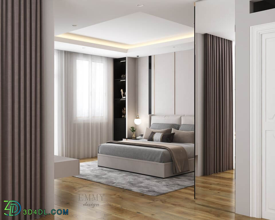 3D Interior Scenes File 3dsmax Model Bedroom 312 By My Huynh