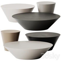 POND Round coffee tables by ACERBIS 
