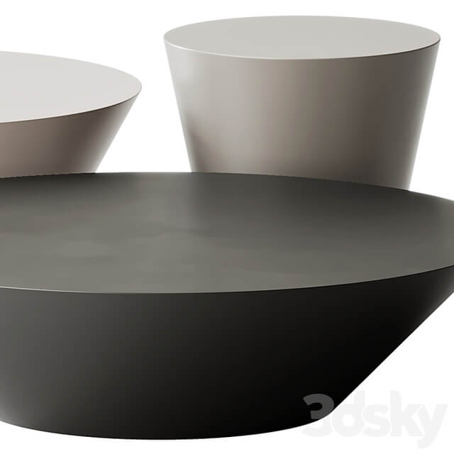 POND Round coffee tables by ACERBIS