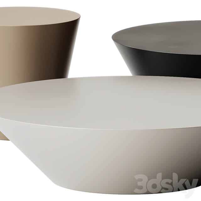 POND Round coffee tables by ACERBIS
