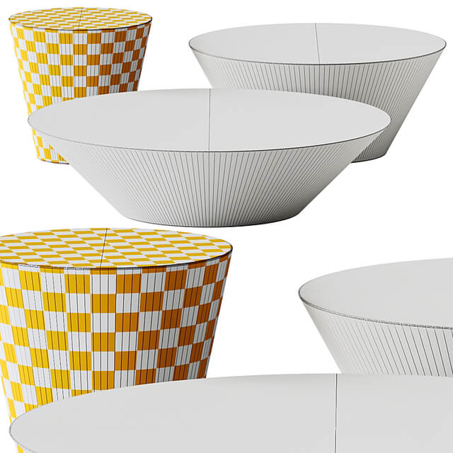 POND Round coffee tables by ACERBIS