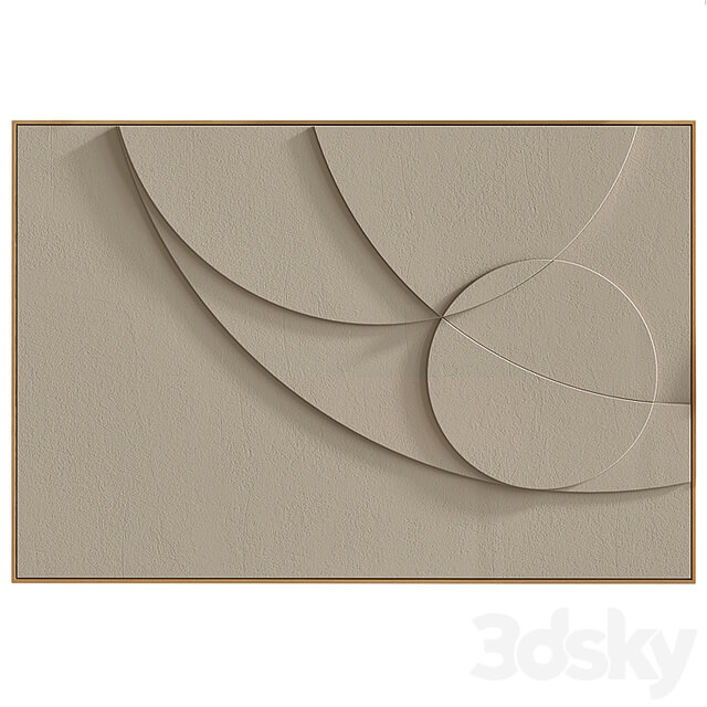 Decorative set of art paintings #54