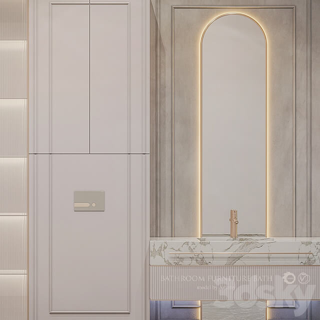 Bathroom furniture set 57