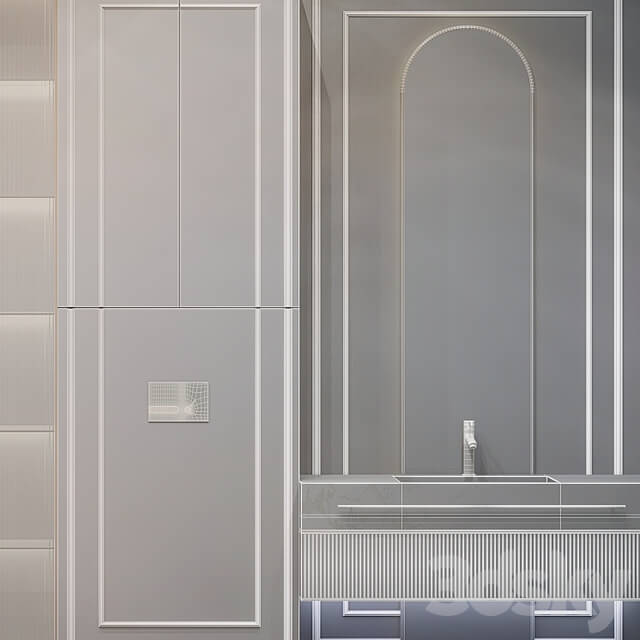 Bathroom furniture set 57