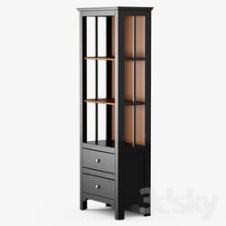 Wardrobe Display cabinets Keefe Bookcase Black 
