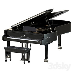 Steinway & Sons Black Piano 