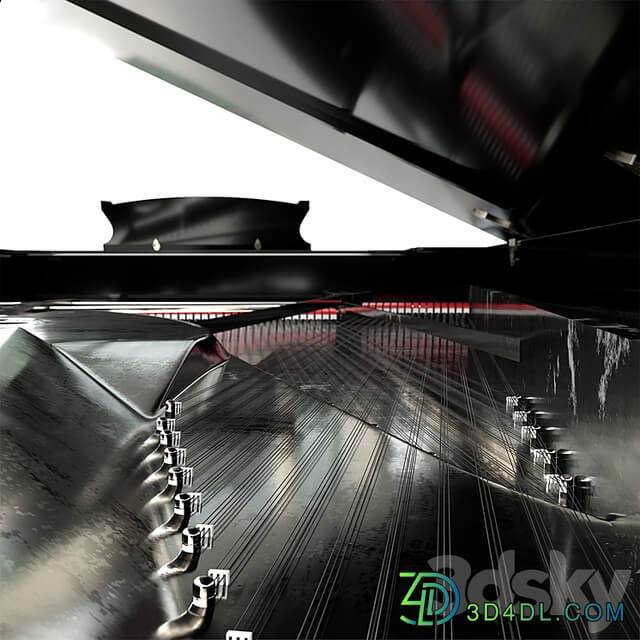 Steinway & Sons Black Piano