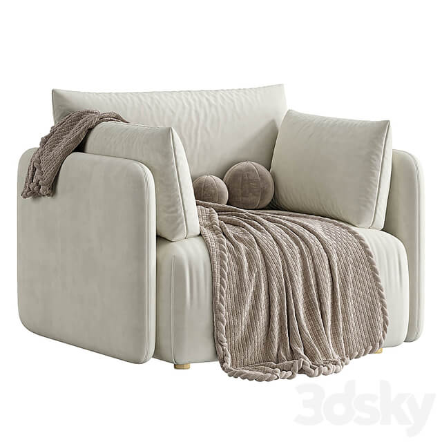 Offset Armchair