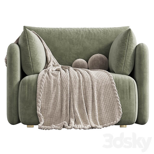Offset Armchair